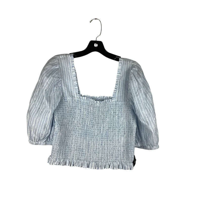 Top Long Sleeve By Clothes Mentor In Blue, Size: L