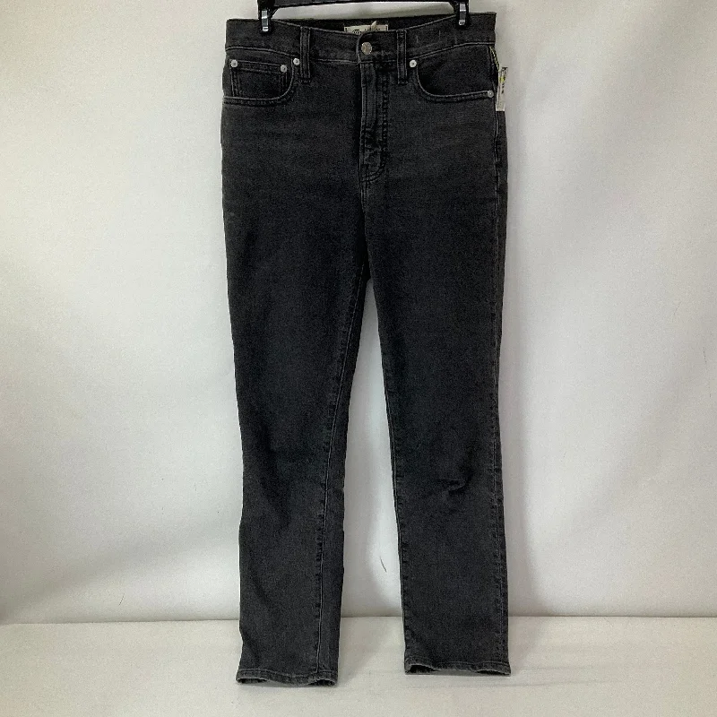 Black Denim Jeans Skinny Madewell, Size 0