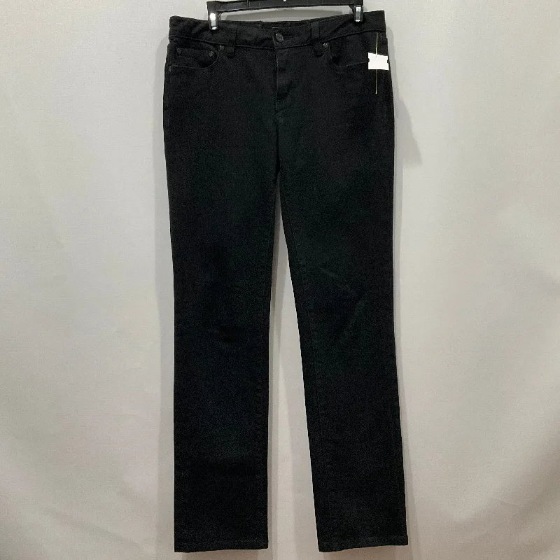 Black Jeans Straight Tory Burch, Size 6