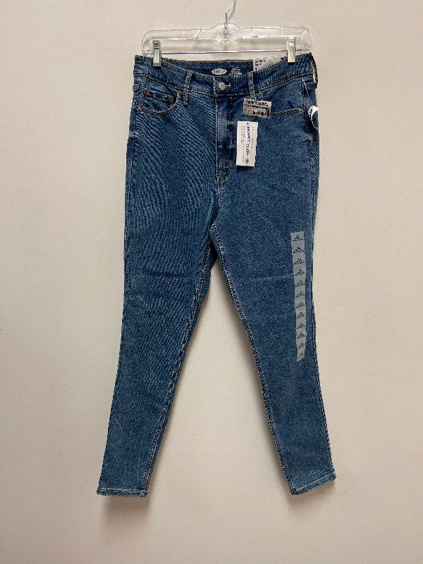 Blue Denim Jeans Skinny Old Navy, Size 12