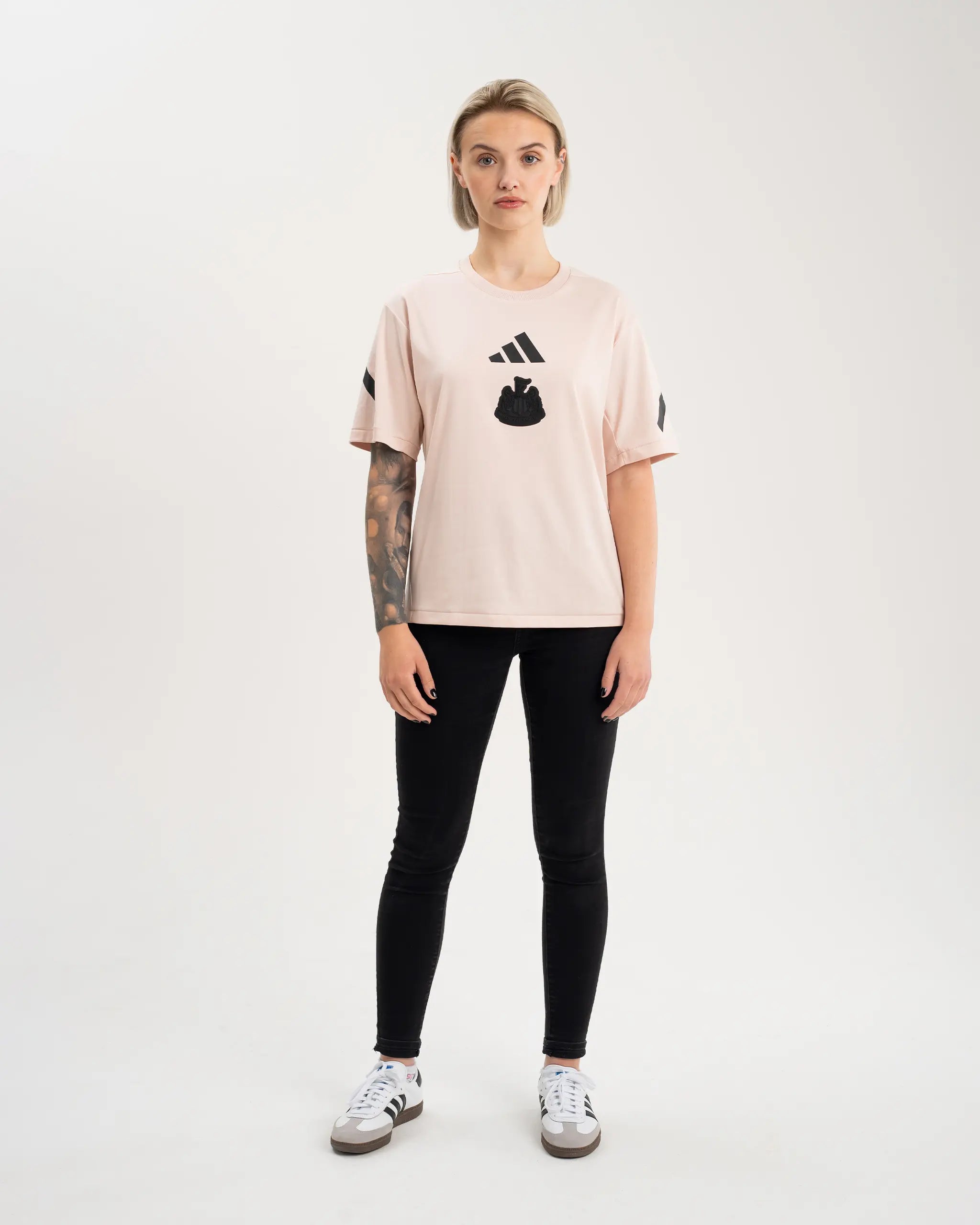 Newcastle United adidas Women's Z.N.E. Pink Tee