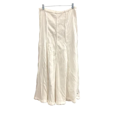 Skirt Maxi By Free People In White, Size: M