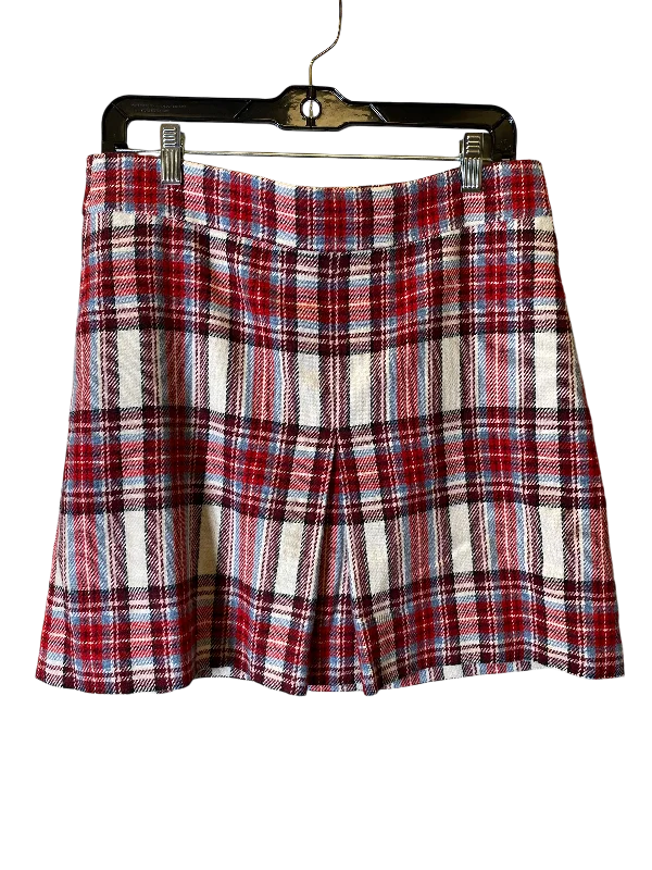 Skirt Mini & Short By J. Crew In Checkered Pattern, Size: 10