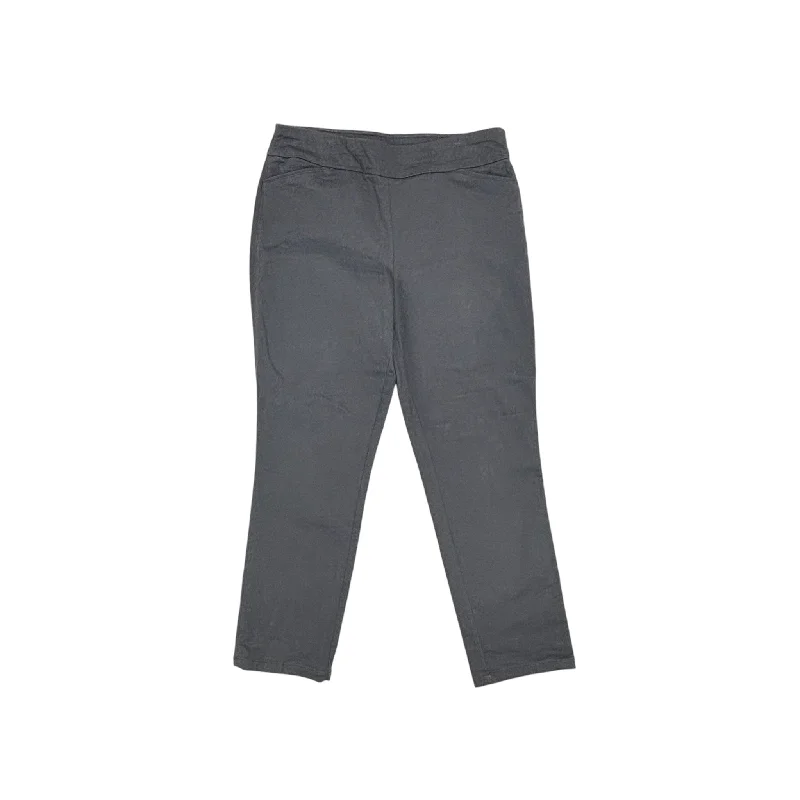 Pants Chinos & Khakis By Croft And Barrow In Grey, Size:16