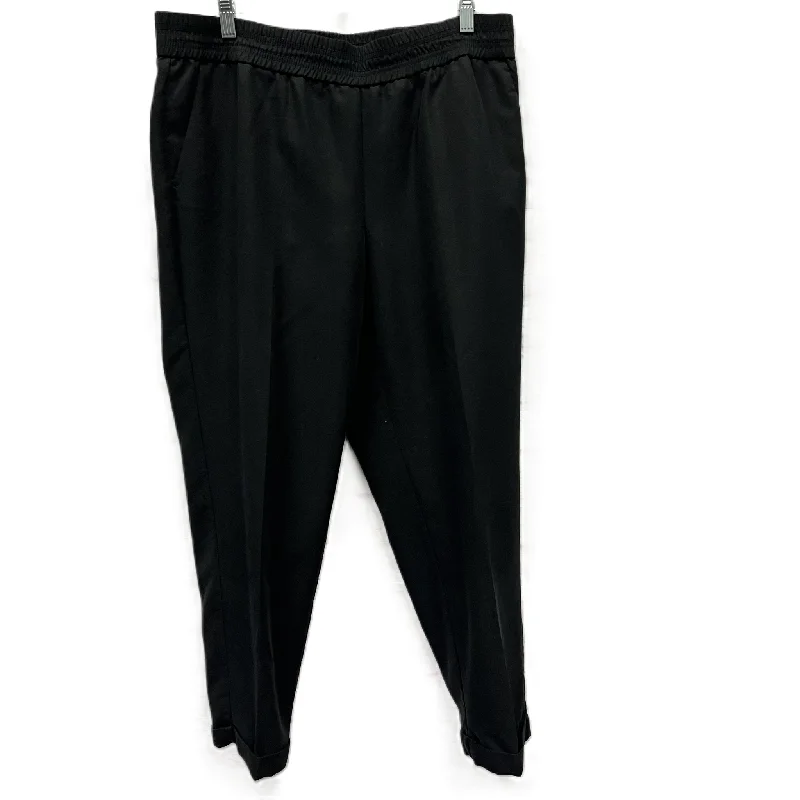 Pants Cropped By Chicos In Black, Size: 12