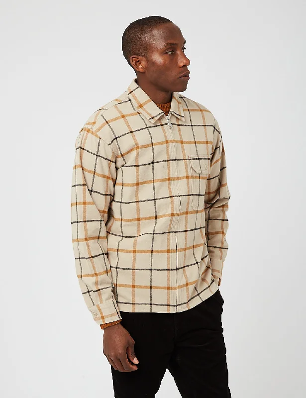 Carhartt-WIP Linn Check Shirt - Wall Beige