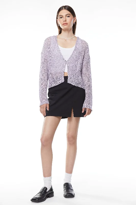 LIGHTWEIGHT KNIT CARDIGAN