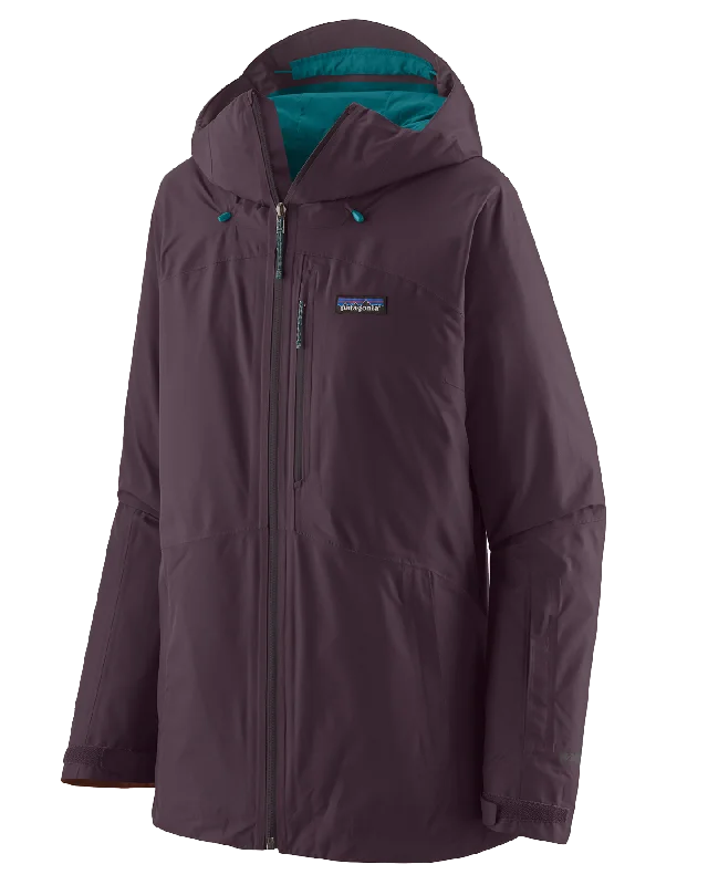 Patagonia Powder Town Women's Snow Jacket - Obsidian Plum - 2024