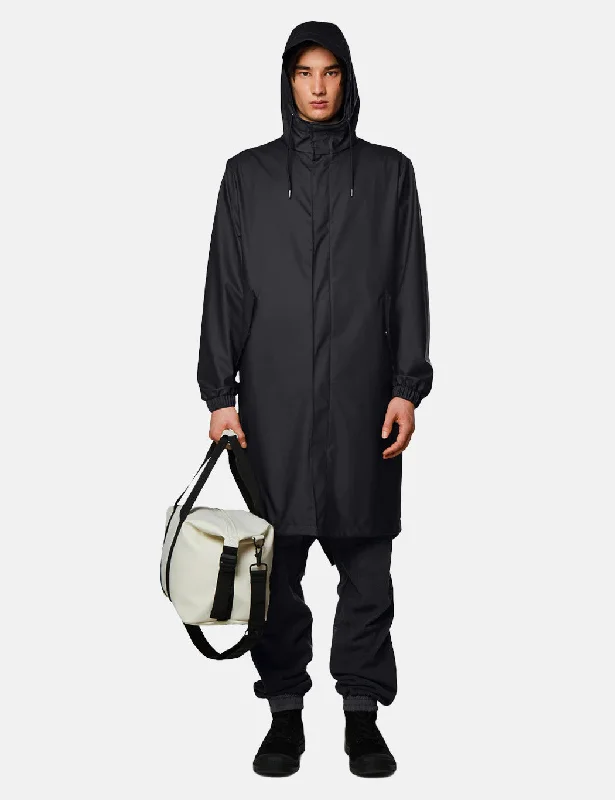 Rains Fishtail Parka - Black