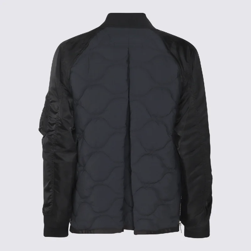 Sacai Jackets Black