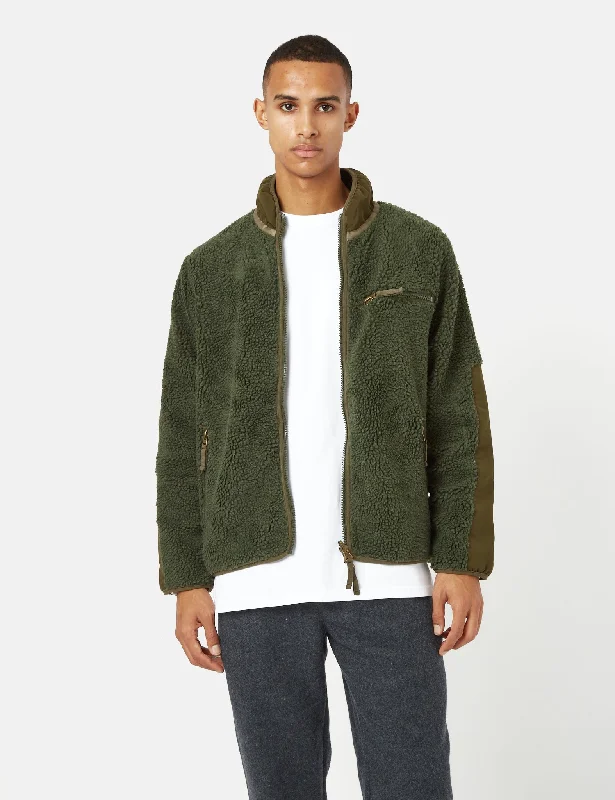 Stan Ray High Pile Fleece - Olive Green