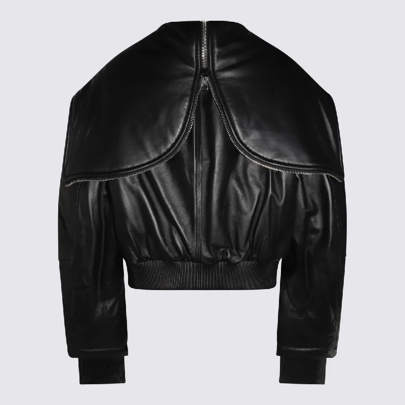 The Attico Jackets Black