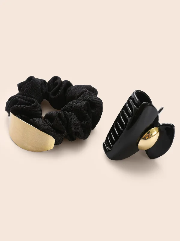 Geometric Metal Hair Accessories Set