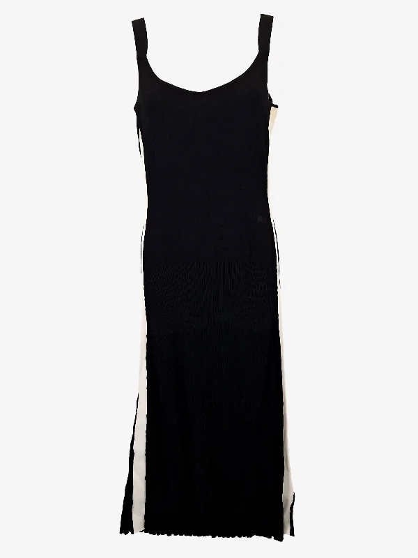 Sass & Bide Evening Monochrome Midi Dress Size S