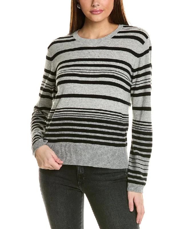 Collaboration Dahlia Stripe Cashmere Sweater